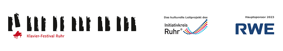 Klavier-Festival Ruhr logo with sponsorship logos